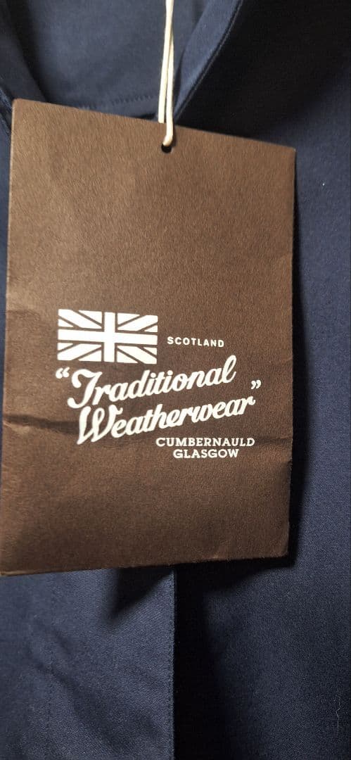 本日限定★新品　トラディショナルウェザーウェア34ネイビー★49500円