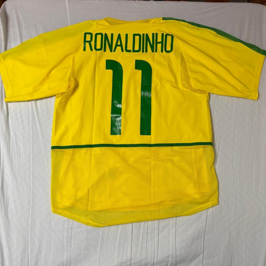 NIKE 2002-03 ブラジル代表　ロナウジーニョ　ユニフォーム