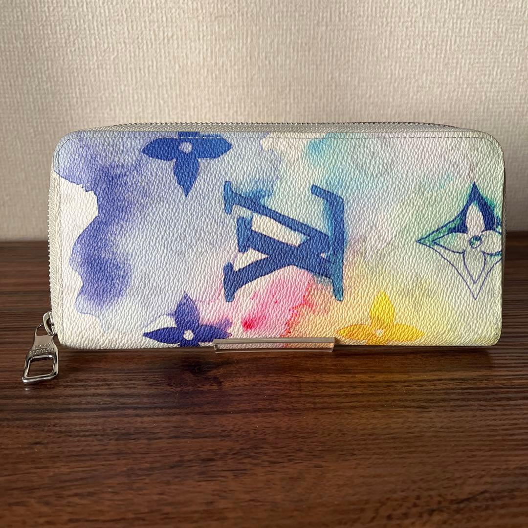 【美品！！✨】LOUIS VUITTON ジッピーウォレット ウォーターカラー