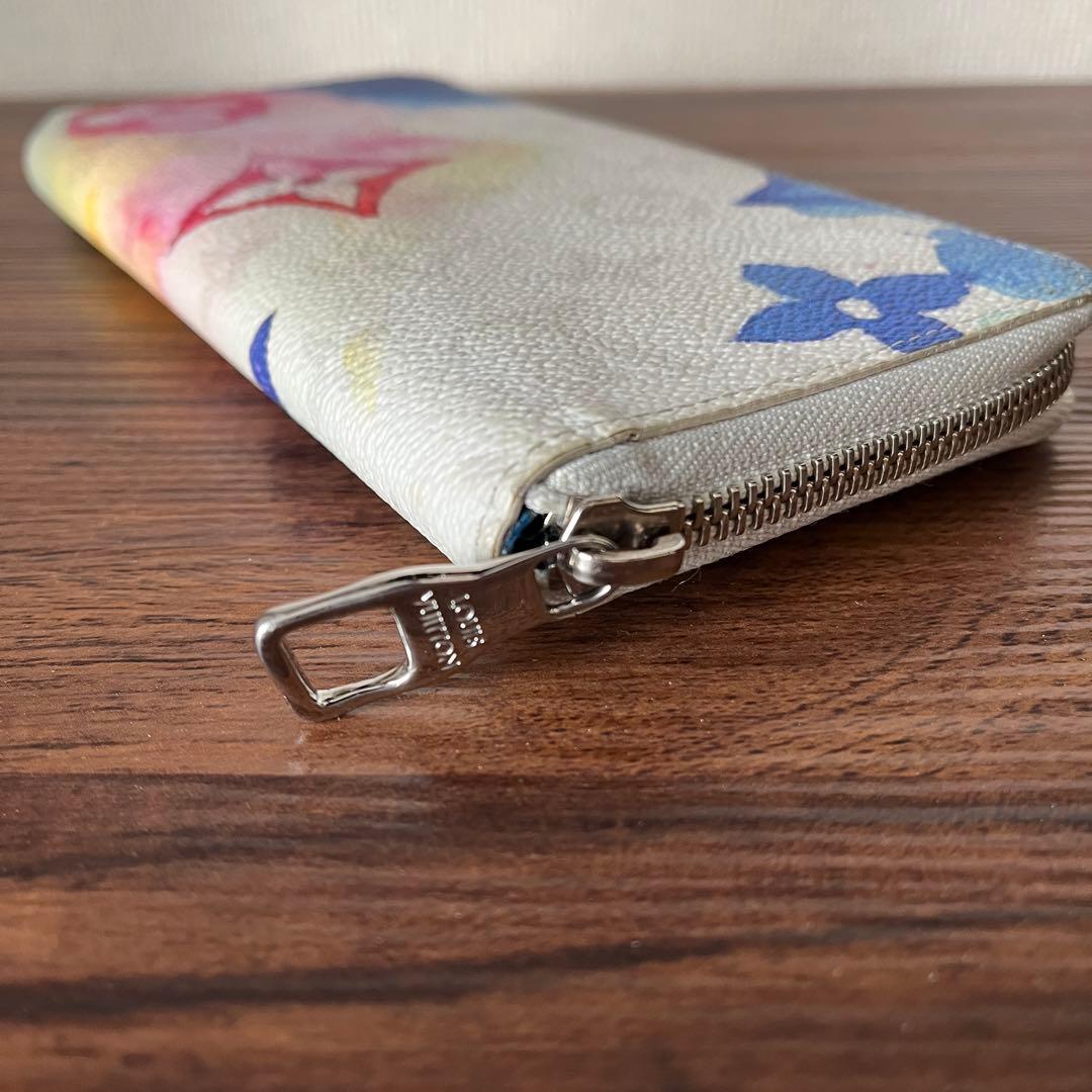 【美品！！✨】LOUIS VUITTON ジッピーウォレット ウォーターカラー