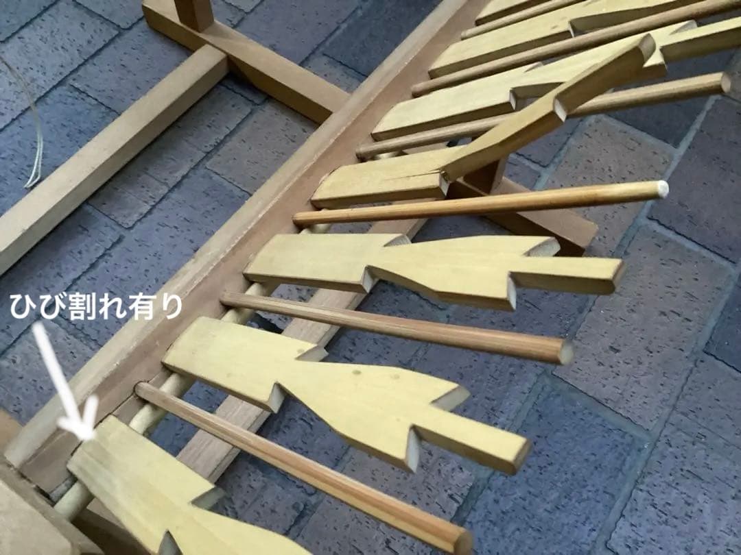 組紐　道具　綾竹台　雅流　破損難あり　羽根8本