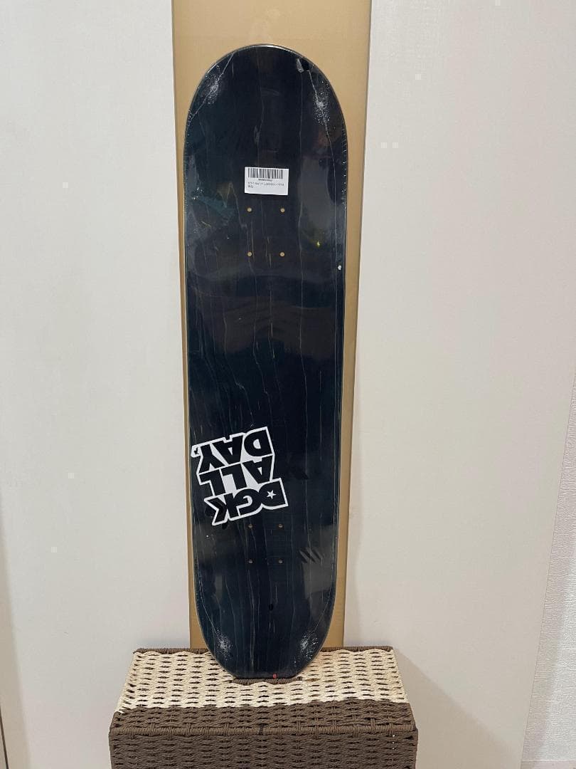 台湾製無地黒デッキテープ付き DGK ディージーケー 8.0デッキ