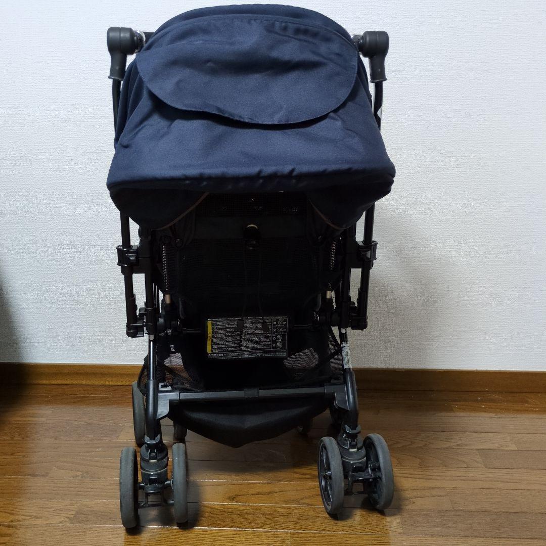 Combi スゴカル 4キャス compact ヘリンボンネイビー