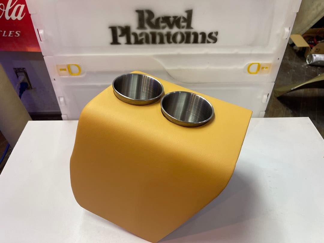 MAZDA RX7 FD3S センターパネルドリンクホルダー レザー