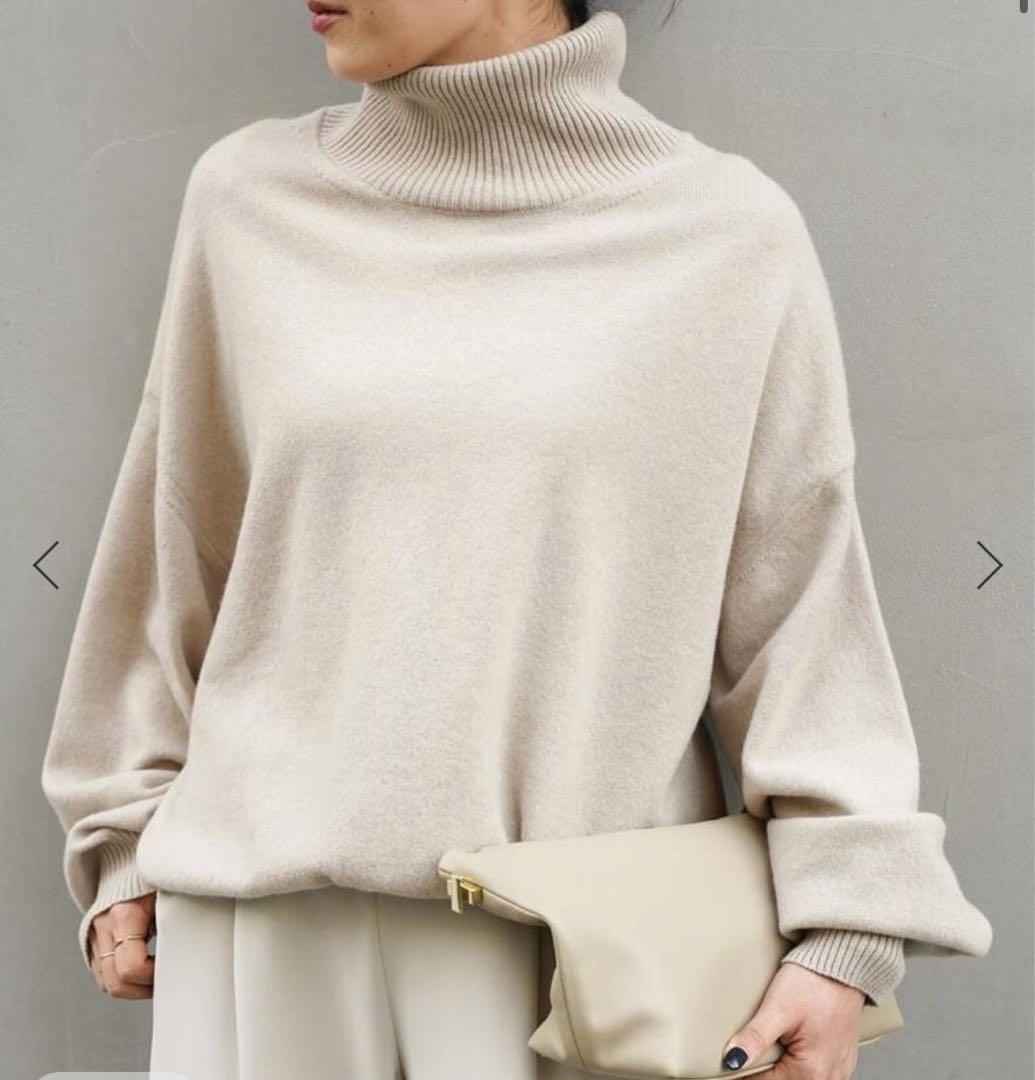 ドゥーズィエムクラス　2024AW JUSPER タートルネック プルオーバー