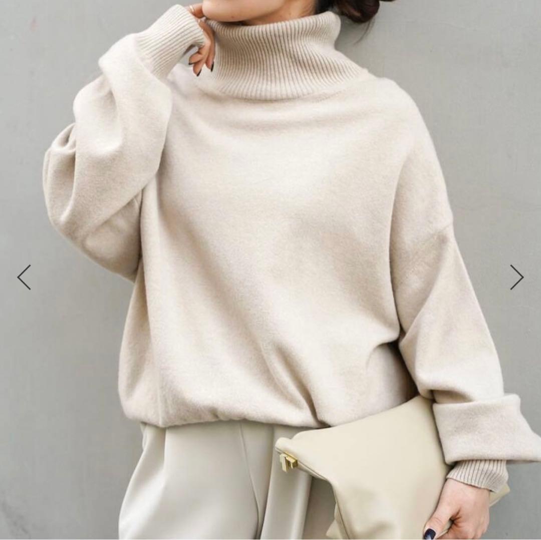 ドゥーズィエムクラス　2024AW JUSPER タートルネック プルオーバー