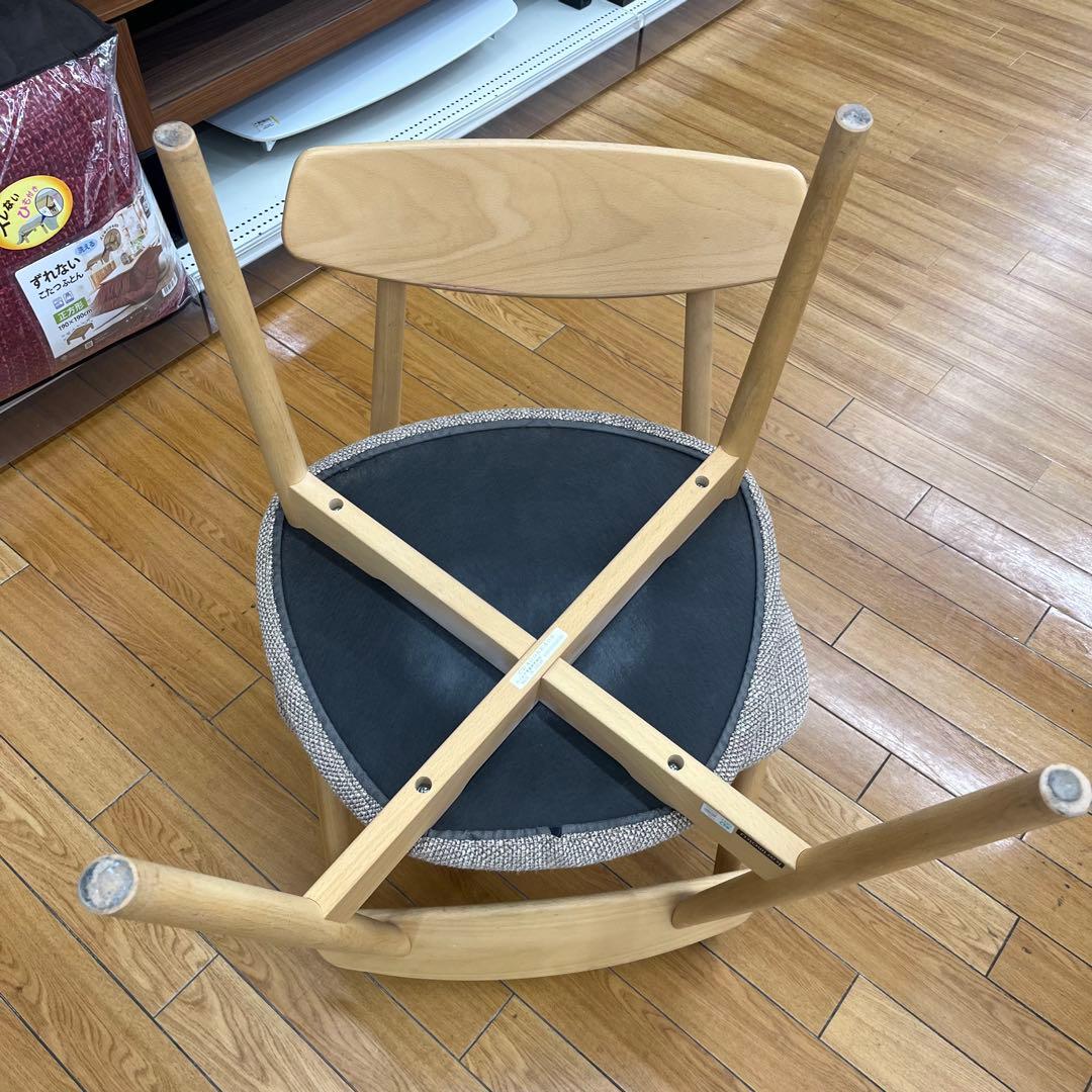 カリモク　ダイニングチェア　CD4005　カバーリング　2脚セット