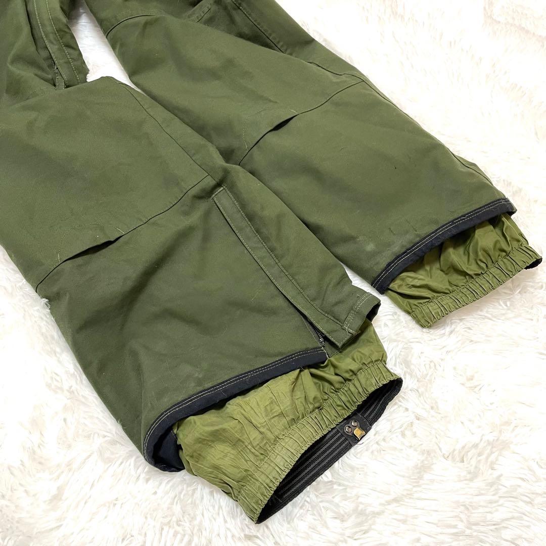 Burton スノーボード ビブパンツ オリーブカラー