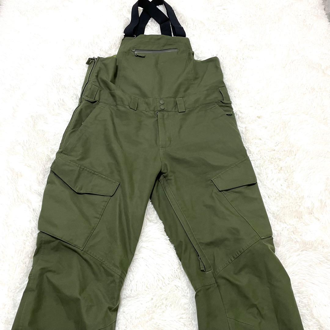 Burton スノーボード ビブパンツ オリーブカラー
