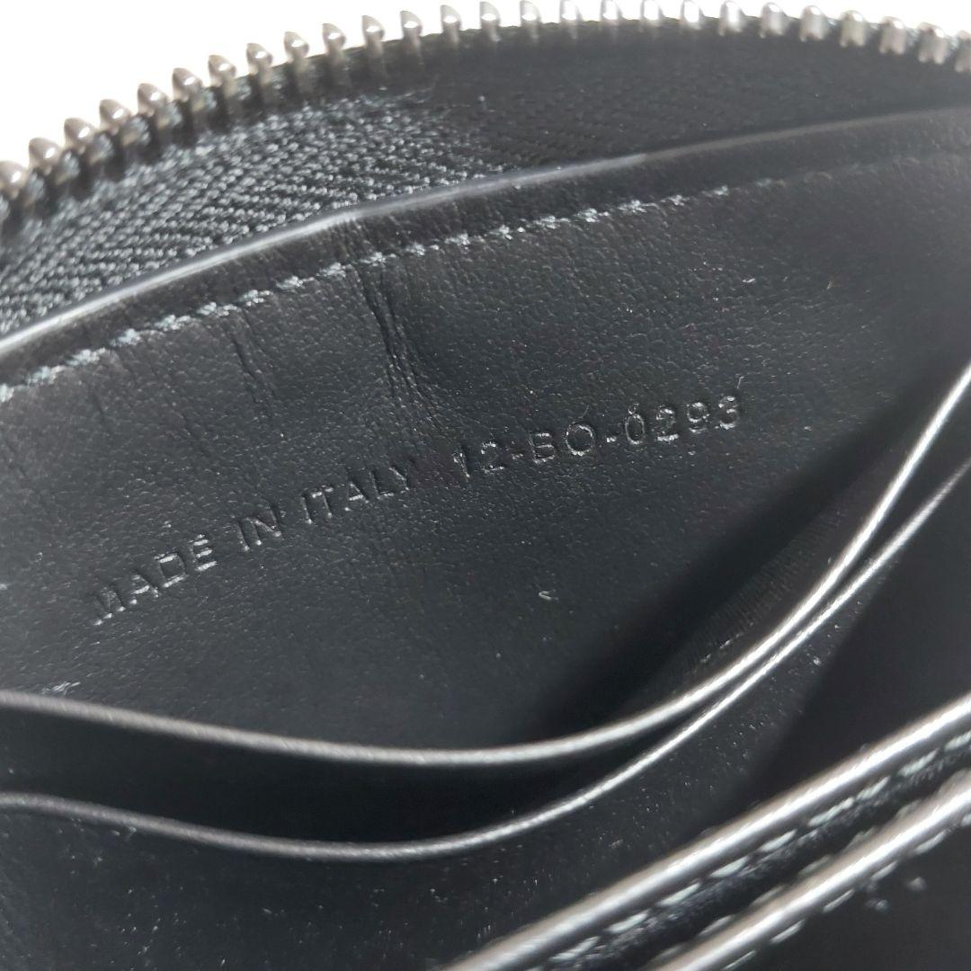 ディオール オブリーク ラウンドジップ ケース 財布 キャンバス ブラック