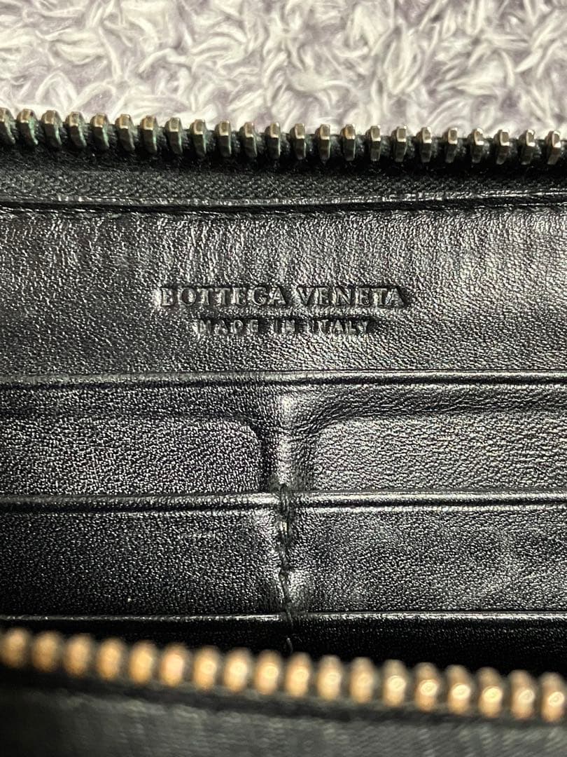 【格安】ボッテガヴェネタ ラウンドファスナー長財布