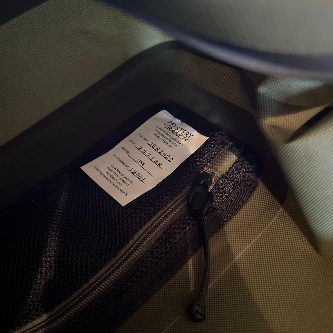 ミステリーランチ ハイウォーターショルダーバッグ 防水仕様 HIGH WATER