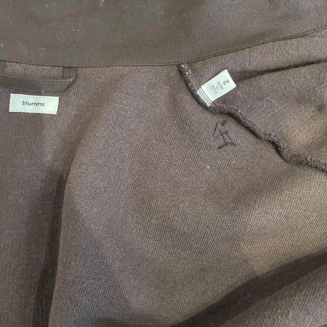 【状態価格】blurhms WOOL BOA ZIP JACKET ブラウン 2