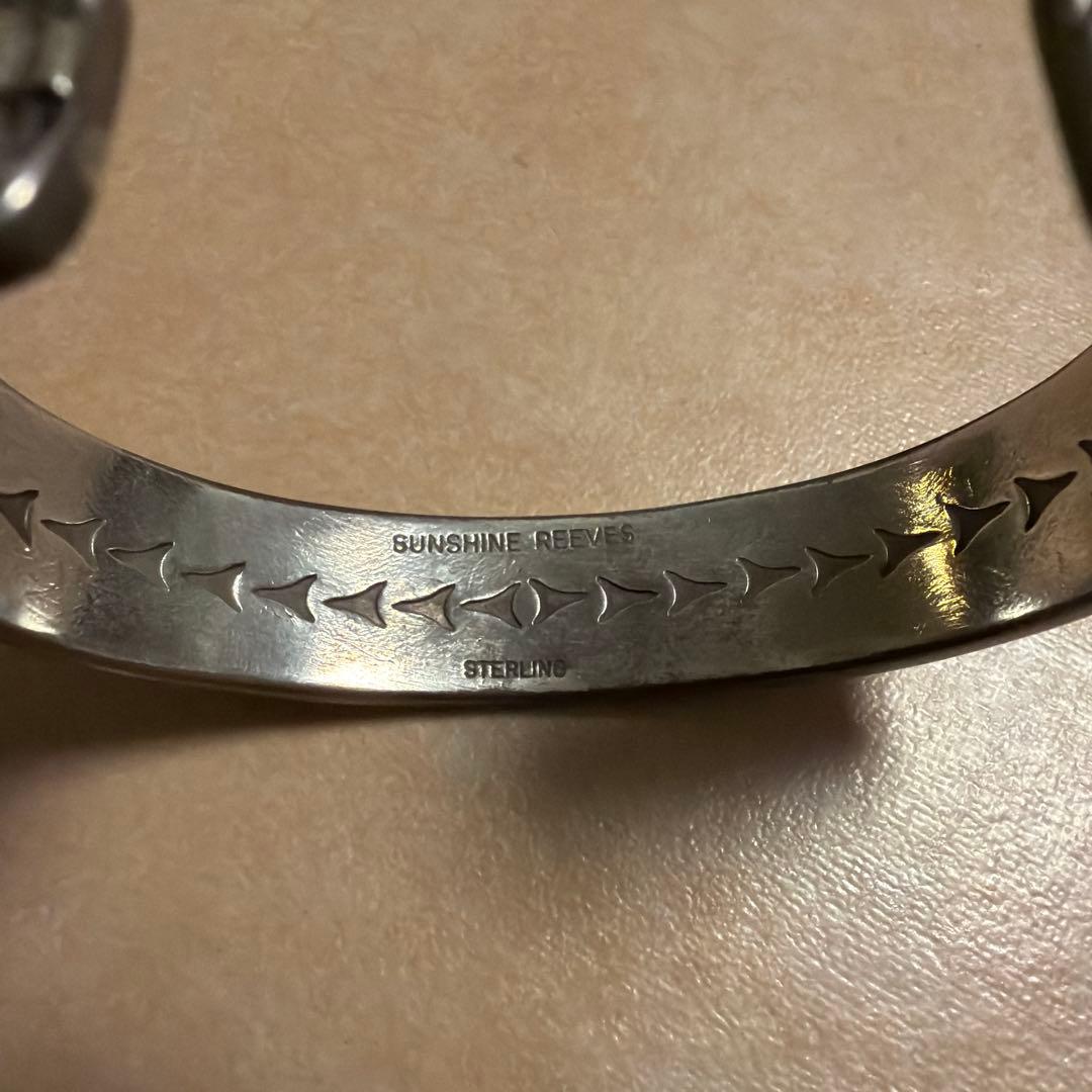 ス*ん様 SUNSHINE REEVES NAVAJO ナバホ バングル