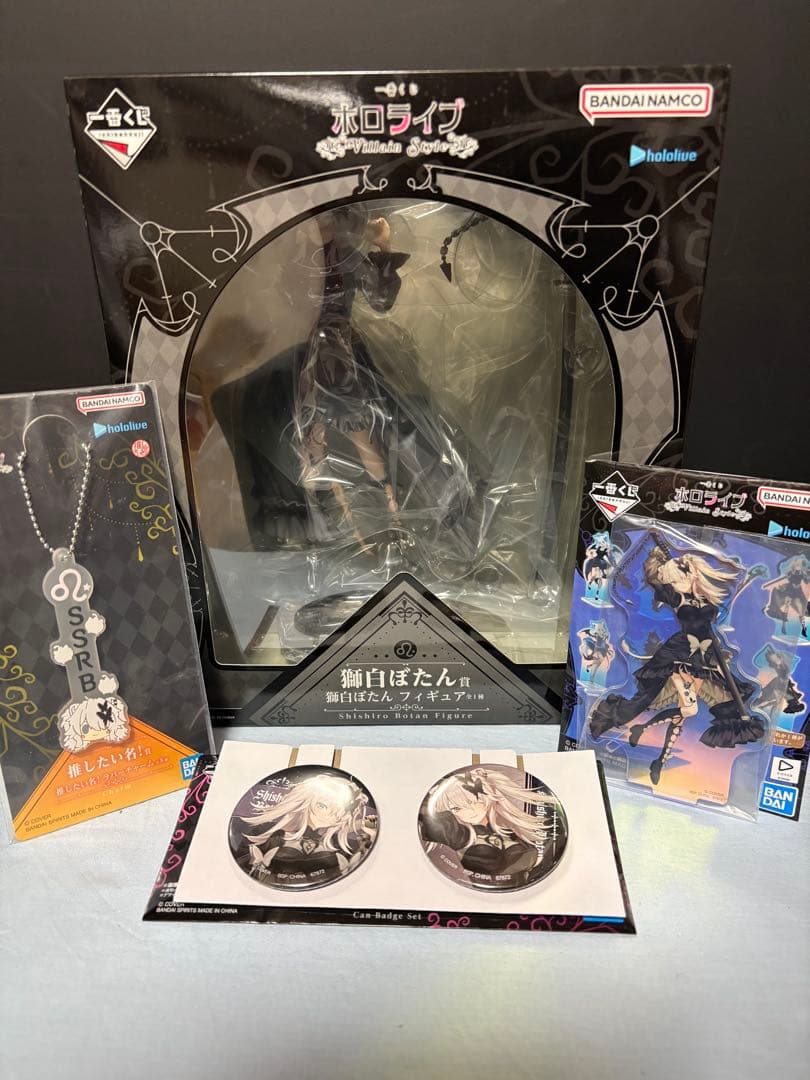 ミ*ア様 一番くじ ホロライブ villain style 獅白ぼたん フィギュ