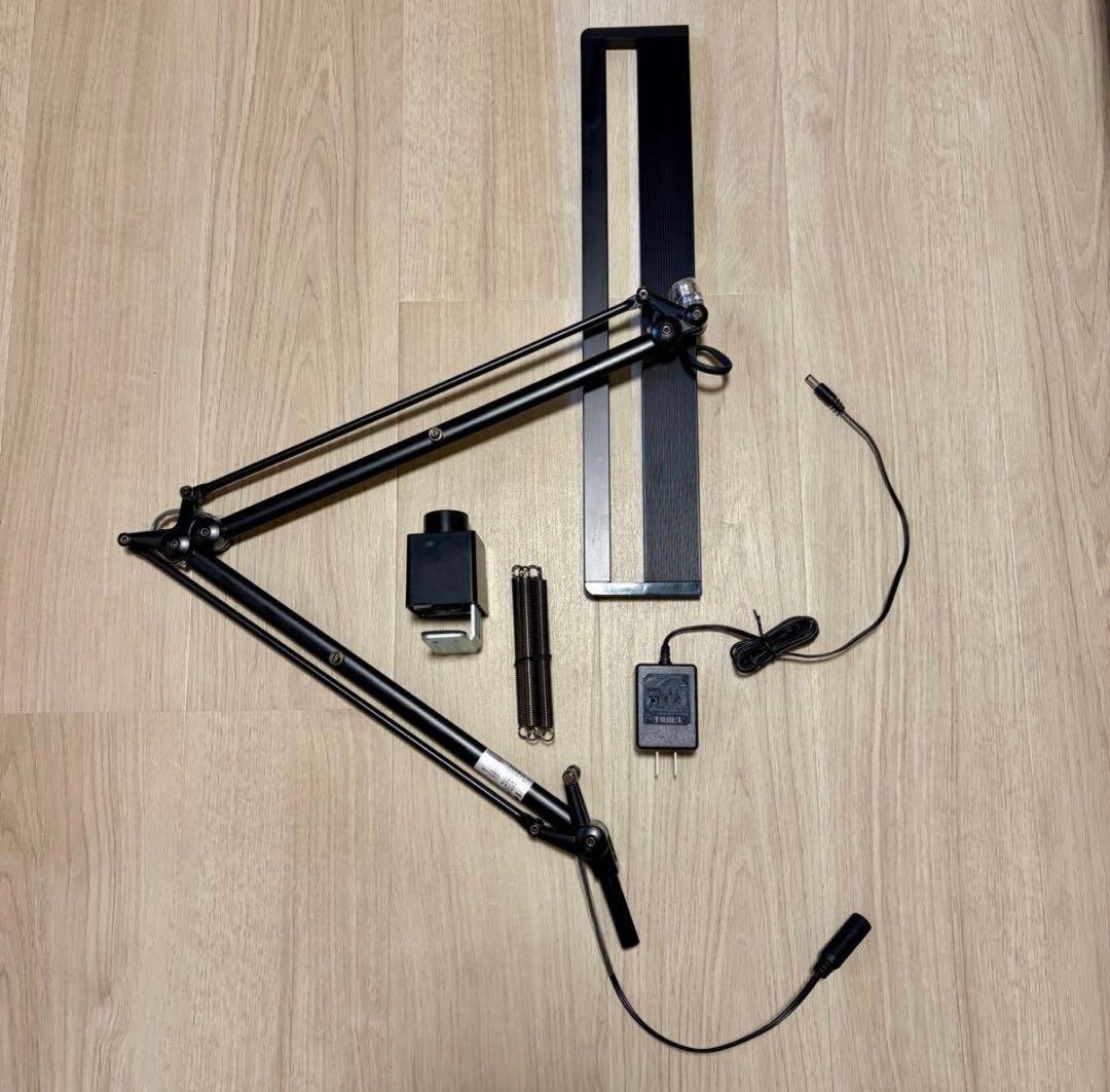 山田照明 Z-LIGHT Z-80PROIIB LEDデスクライト ブラック