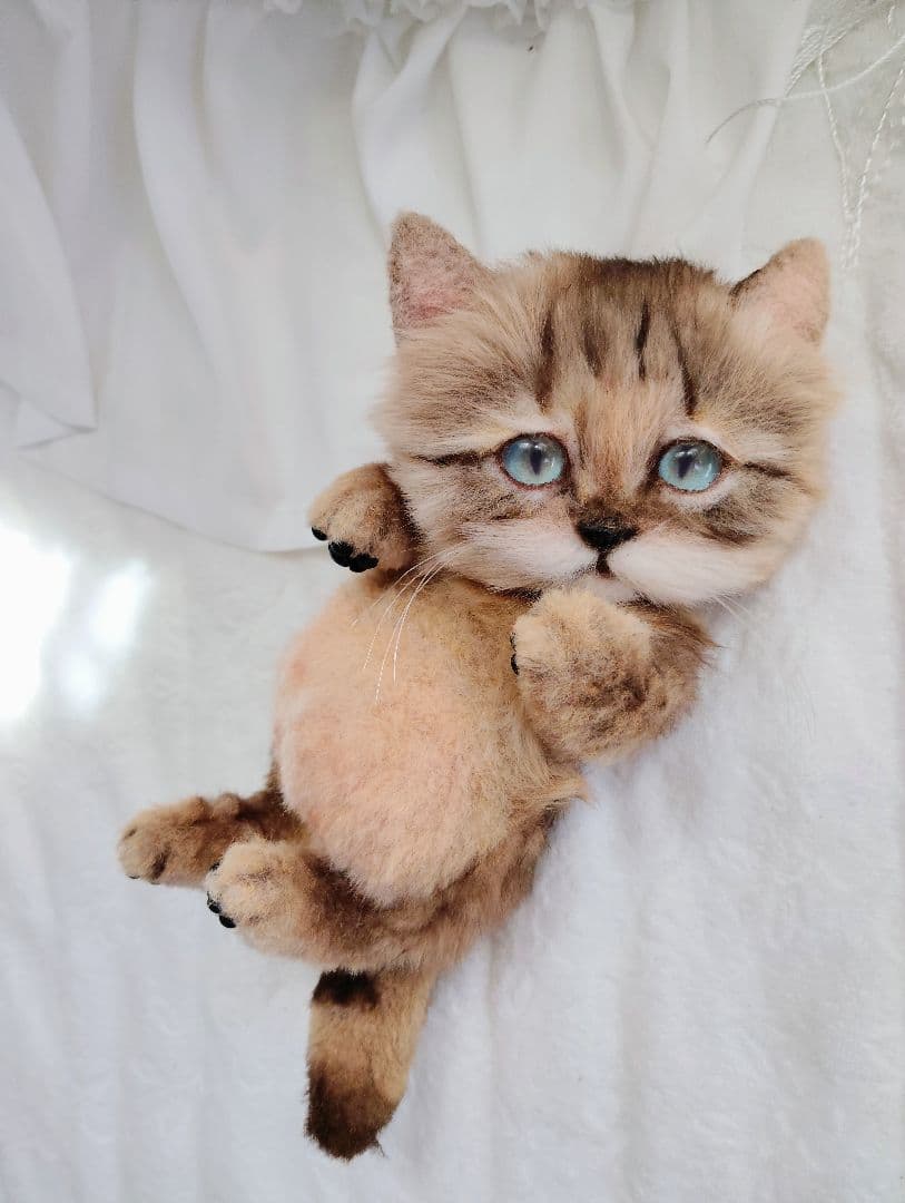 めるちゃん様❤オーダー❤お腹ぽっこり♡可愛い猫ちゃん♡アートドール♡ぬいぐるみ♡