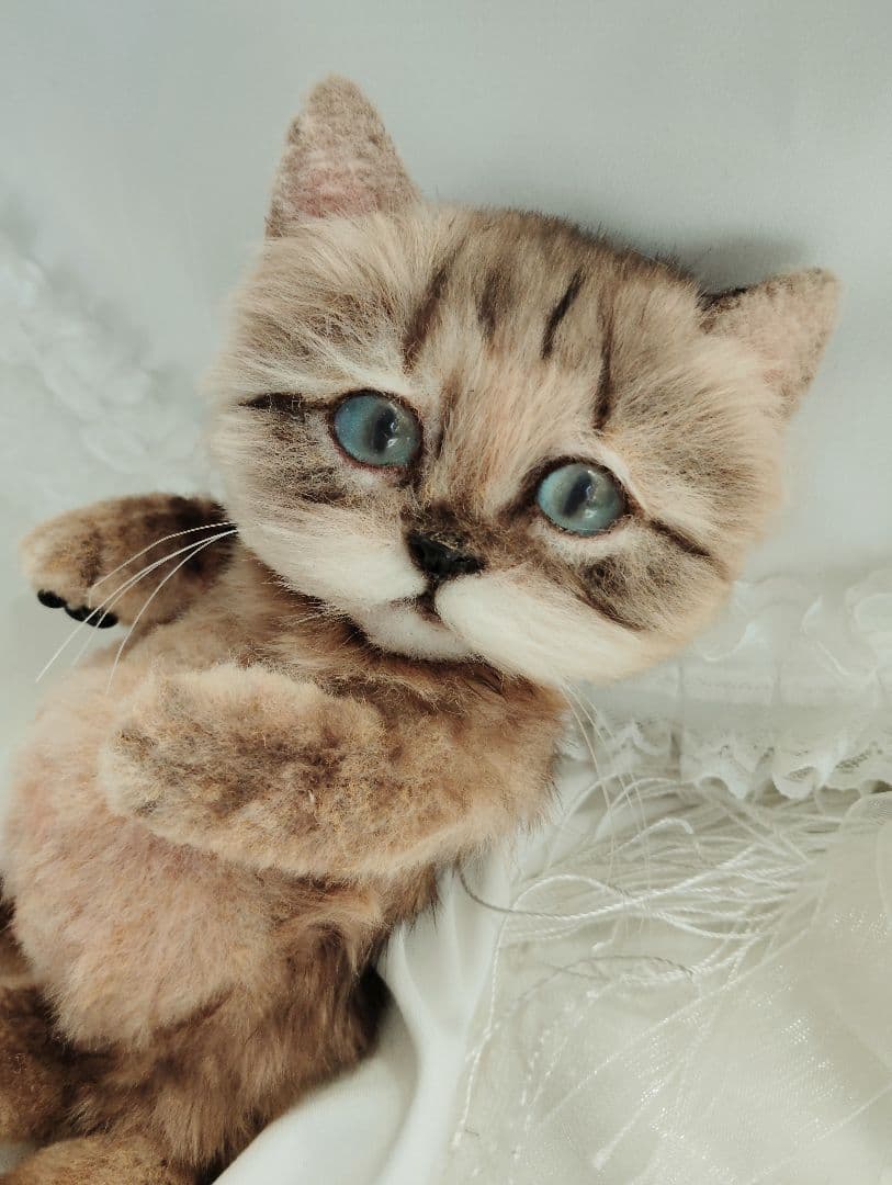 めるちゃん様❤オーダー❤お腹ぽっこり♡可愛い猫ちゃん♡アートドール♡ぬいぐるみ♡