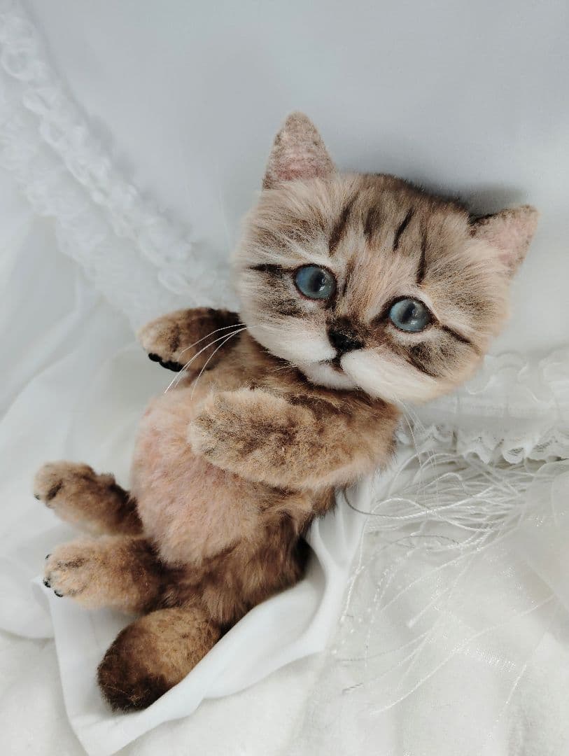 めるちゃん様❤オーダー❤お腹ぽっこり♡可愛い猫ちゃん♡アートドール♡ぬいぐるみ♡