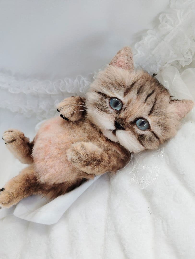 めるちゃん様❤オーダー❤お腹ぽっこり♡可愛い猫ちゃん♡アートドール♡ぬいぐるみ♡