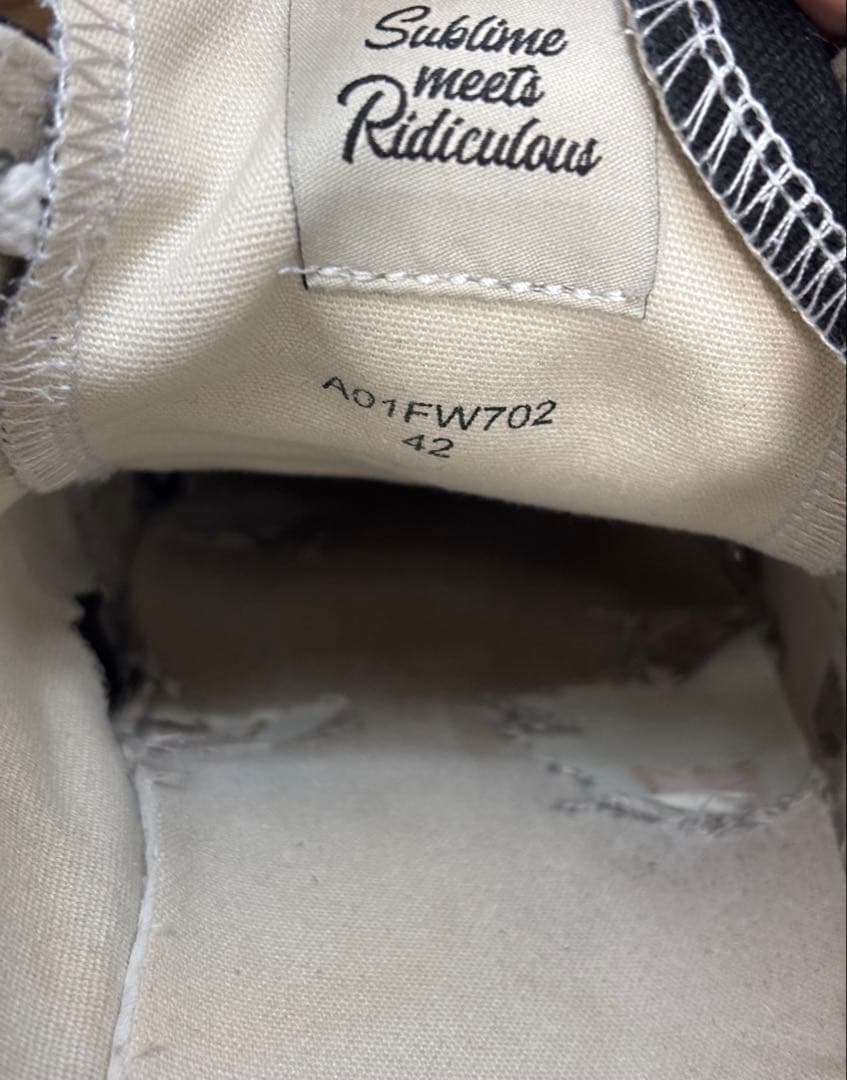 Maison Mihara Yasuhiro Peterson スニーカー 42