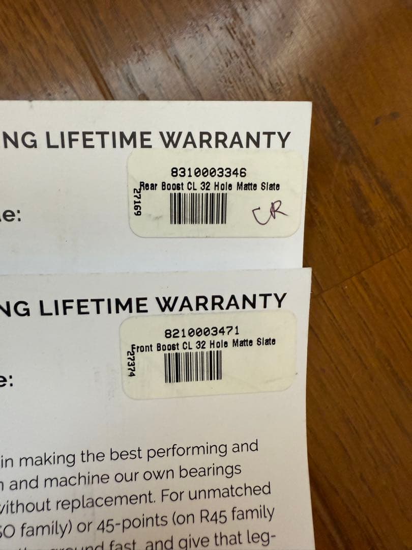 セミファットバイク用ホイールセット　クリスキング& DTSwiss