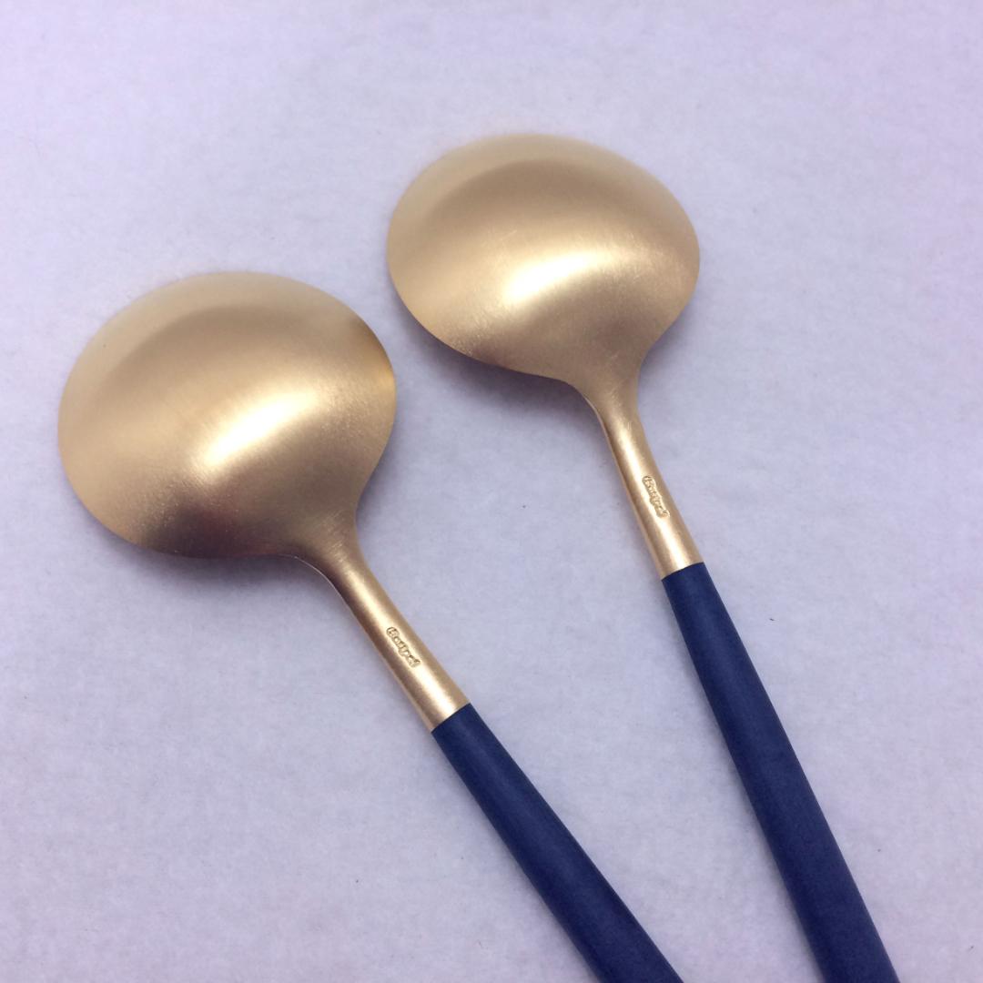 ゆうぷう　クチポール　GOA　ブルー＆ゴールド　ディナー３種×各４