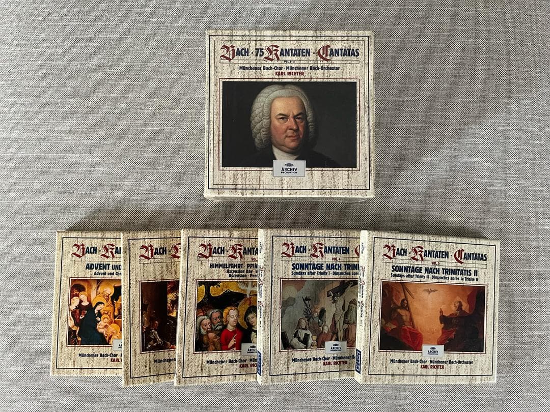 【26CD】バッハ カンタータ集（カール・リヒター）