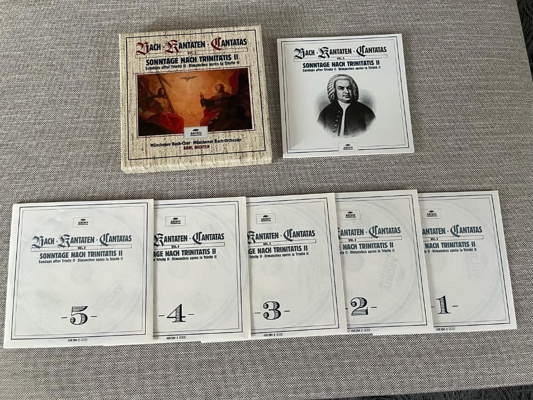 【26CD】バッハ カンタータ集（カール・リヒター）