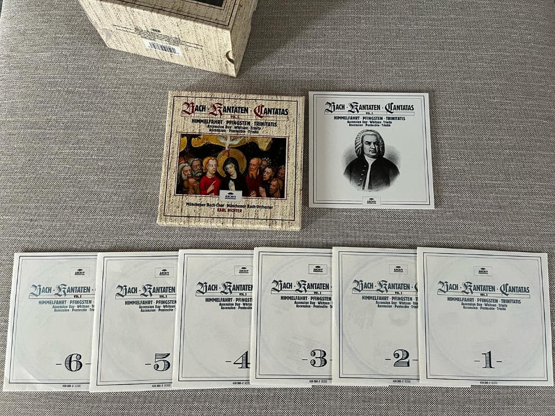 【26CD】バッハ カンタータ集（カール・リヒター）