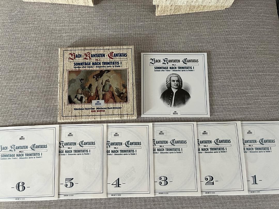 【26CD】バッハ カンタータ集（カール・リヒター）