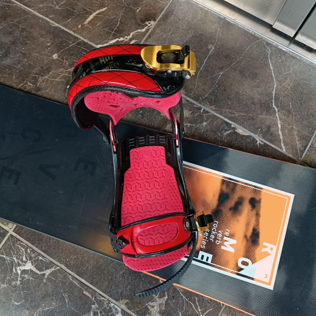 rome sds スノーボード　kissmark 154 verb rocker