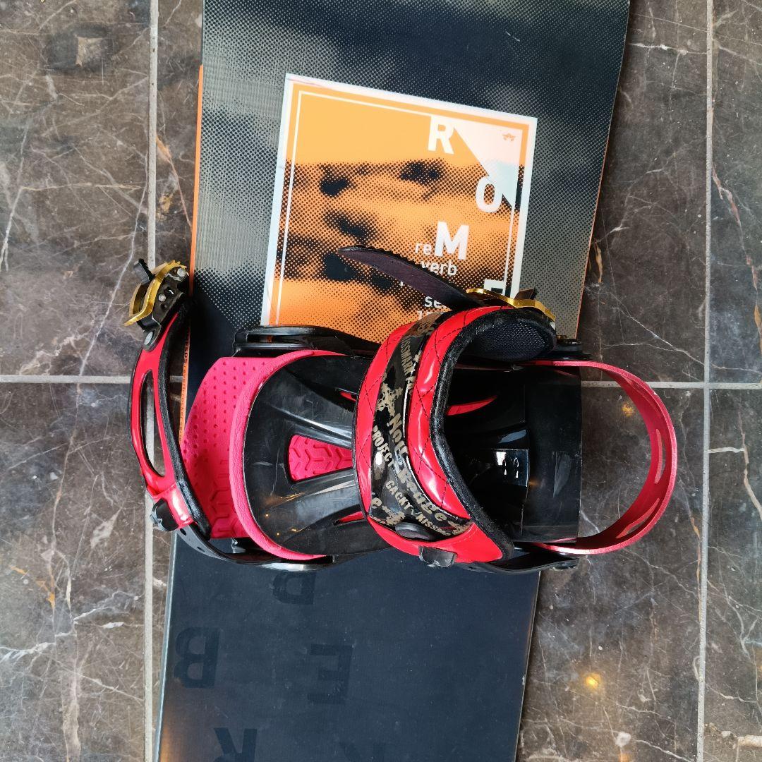 rome sds スノーボード　kissmark 154 verb rocker