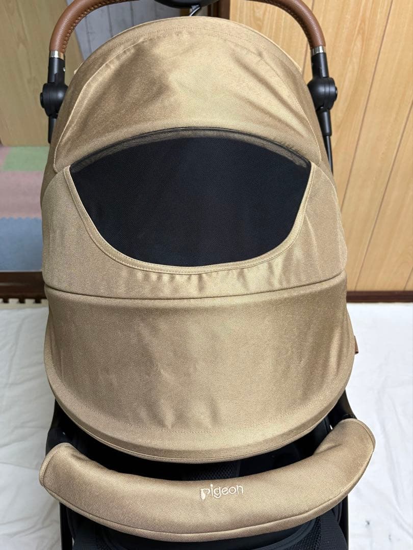 2025年モデル ピジョン ランフィ RB5 キャメル ベビーカー 清掃済 美品