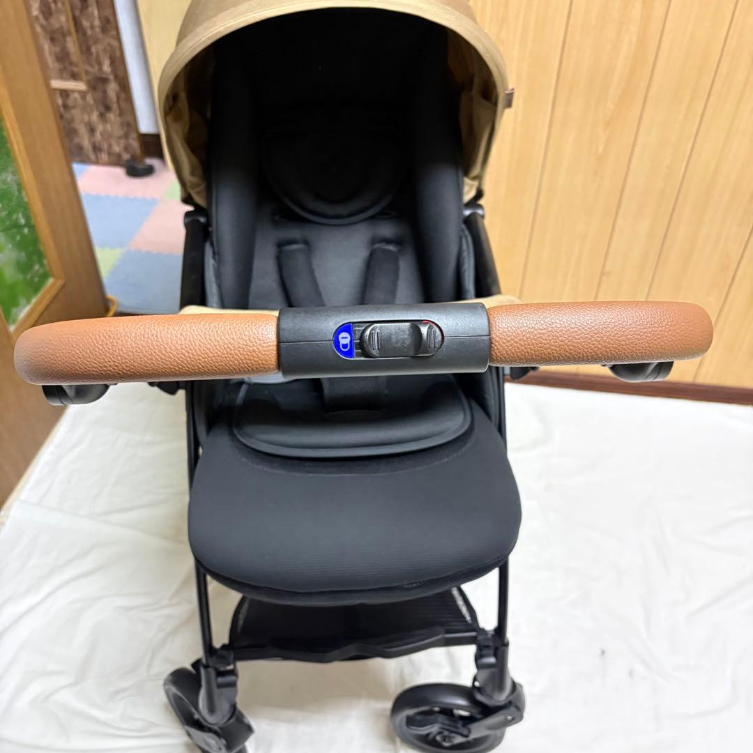 2025年モデル ピジョン ランフィ RB5 キャメル ベビーカー 清掃済 美品