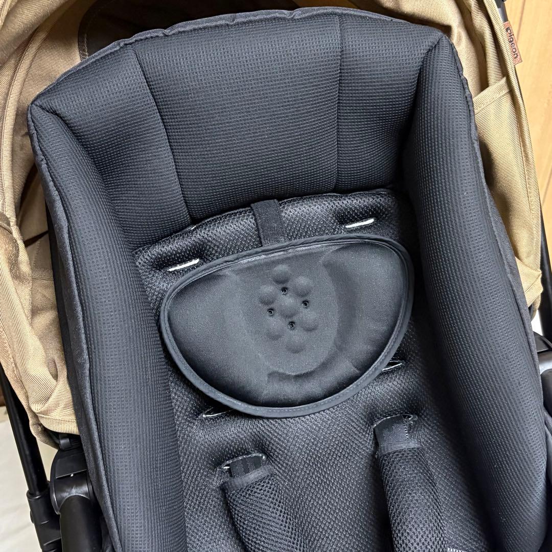 2025年モデル ピジョン ランフィ RB5 キャメル ベビーカー 清掃済 美品