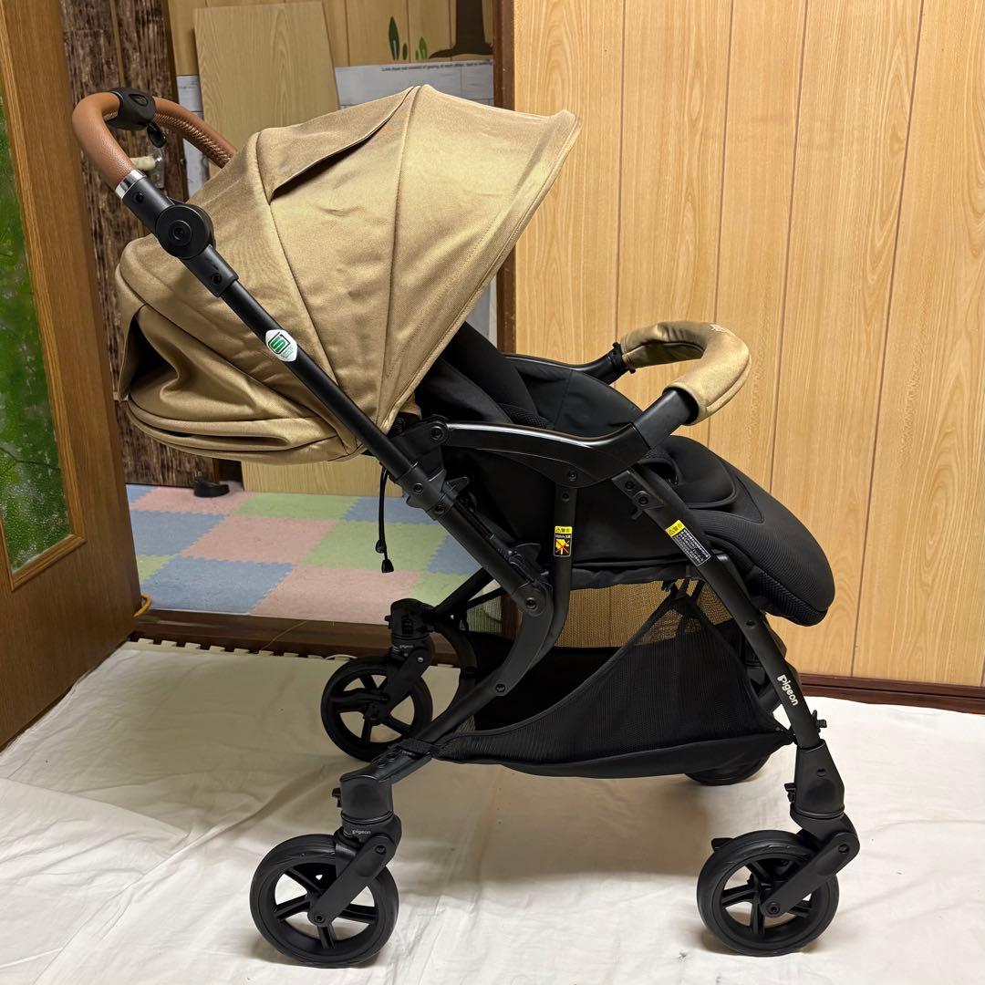 2025年モデル ピジョン ランフィ RB5 キャメル ベビーカー 清掃済 美品