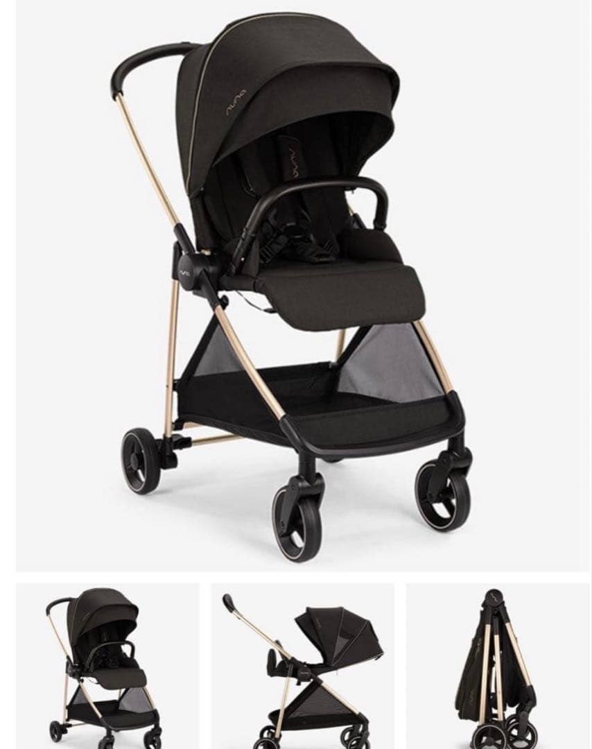 nuna ベビーカー IXXA riveted roseイクサ リベテッドローズ