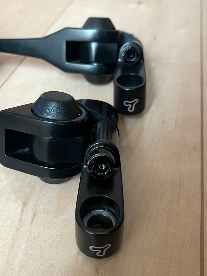 タナックス　ナポレオン　NA-014 シャークミラー7 ブラック　2個セット