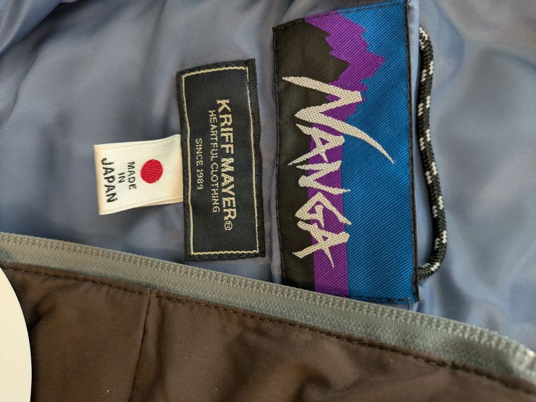 【新品】 NANGA KRIFF MAYER コラボ ダウンジャケット ブラウン