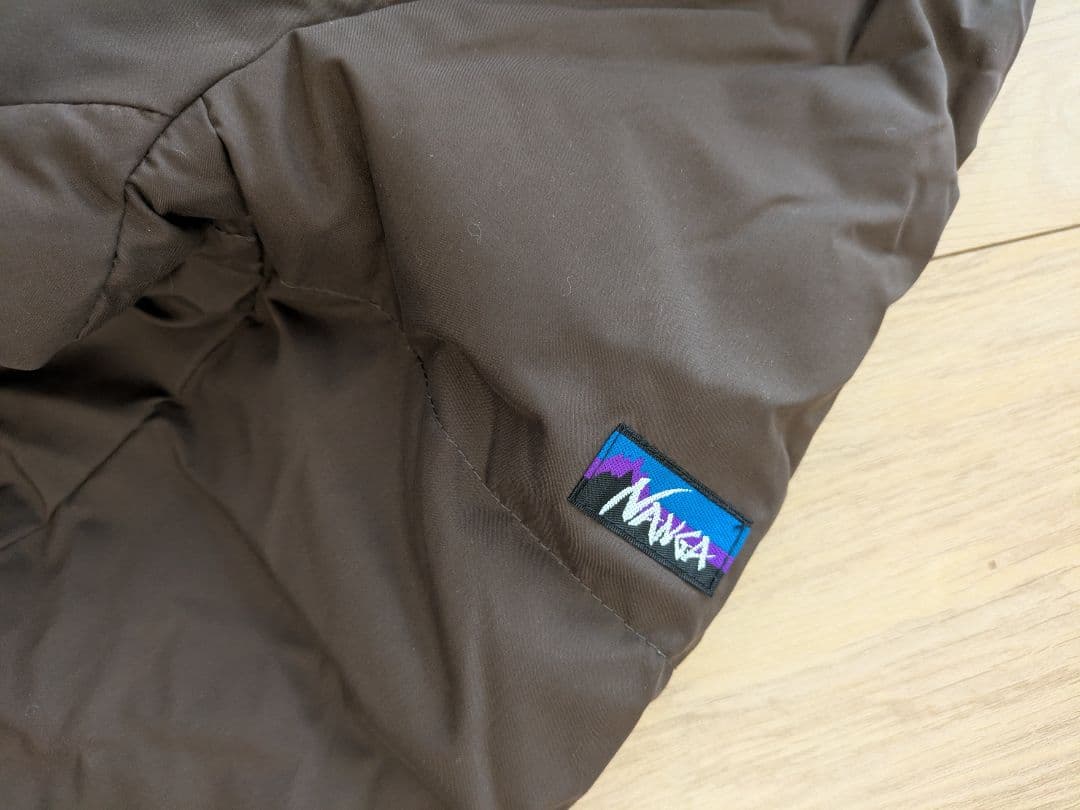 【新品】 NANGA KRIFF MAYER コラボ ダウンジャケット ブラウン
