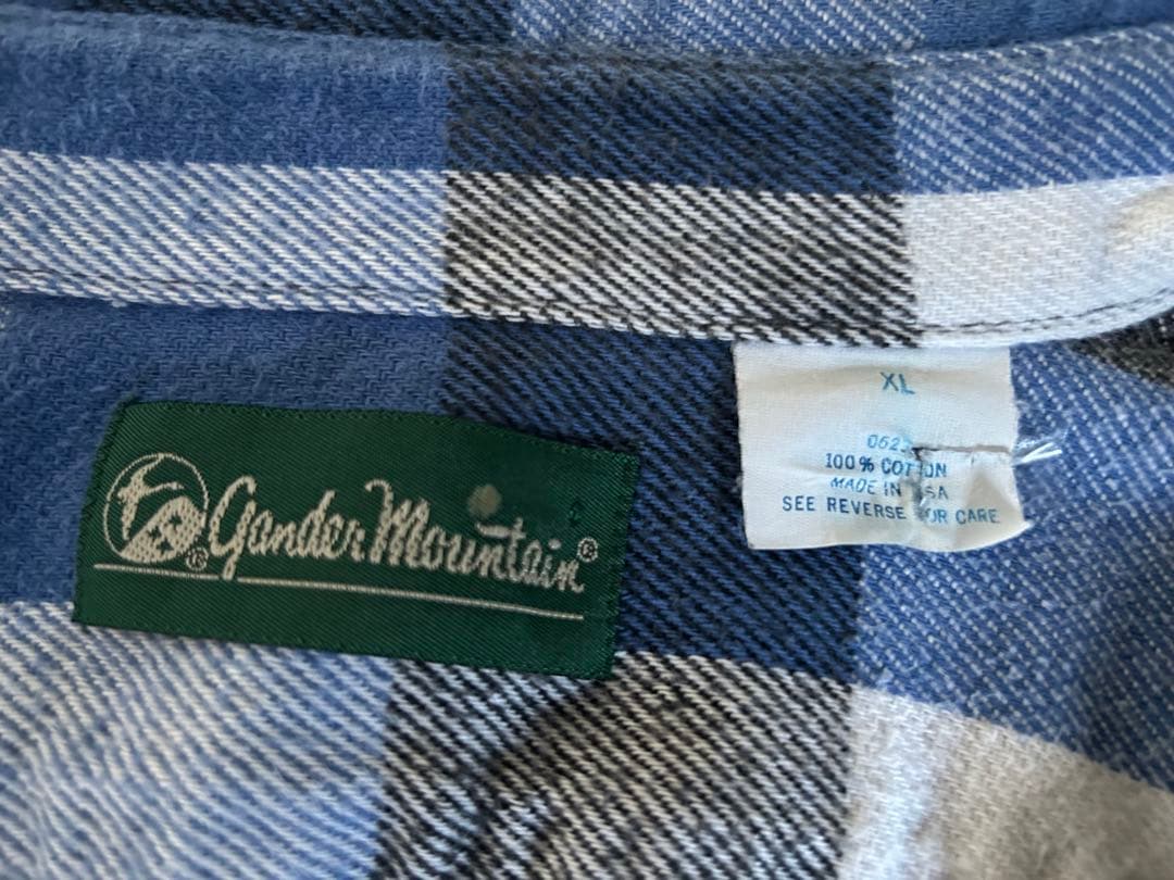 Gander Mountain 90s ヘビーネルシャツ USA製 XL