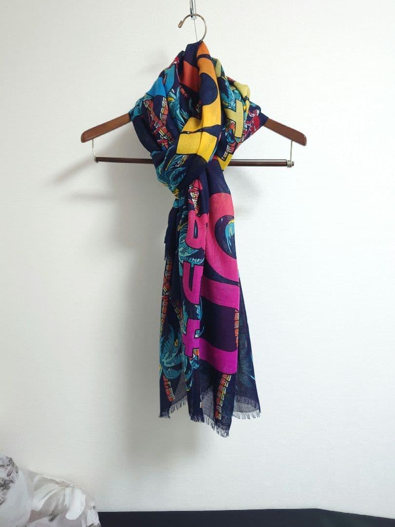 ルイ ヴィトン LOUIS VUITTON ストール　カシミヤ　パームツリー