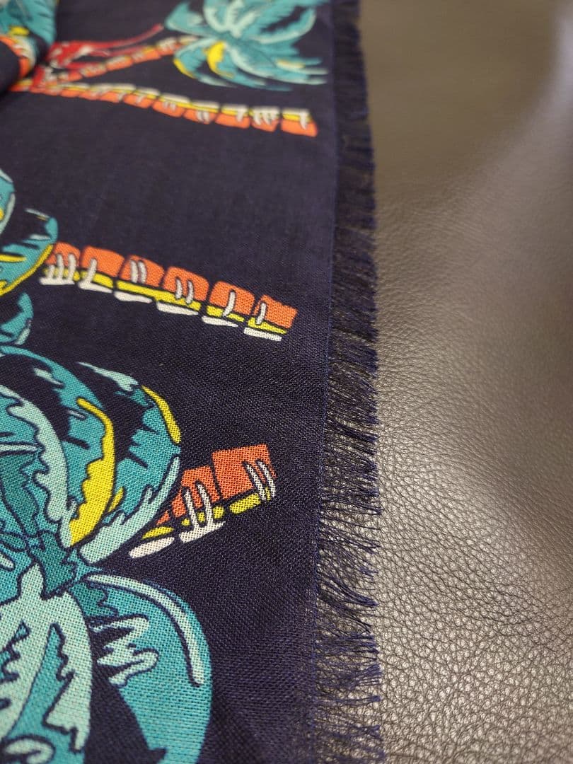 ルイ ヴィトン LOUIS VUITTON ストール　カシミヤ　パームツリー