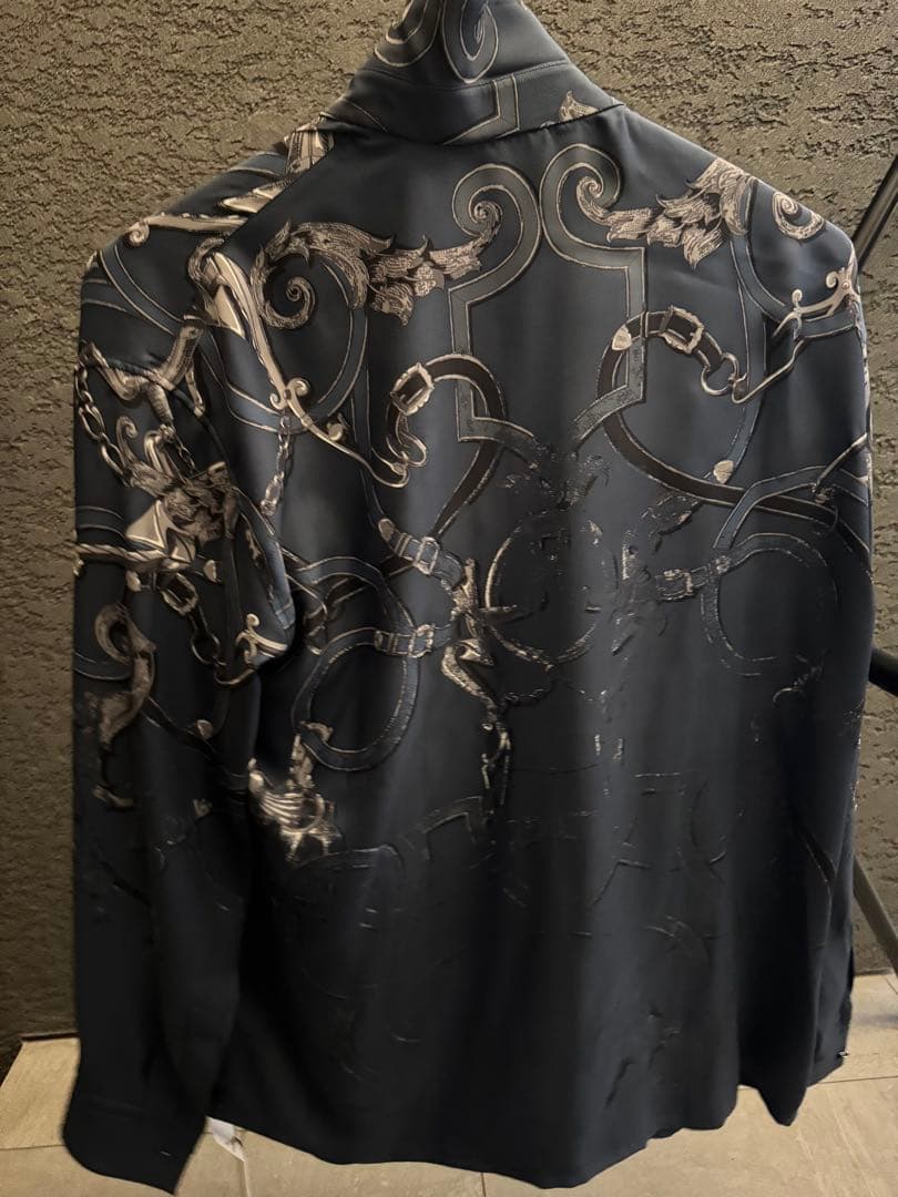 売り切り価格 新品未使用 HERMES シルクシャツ