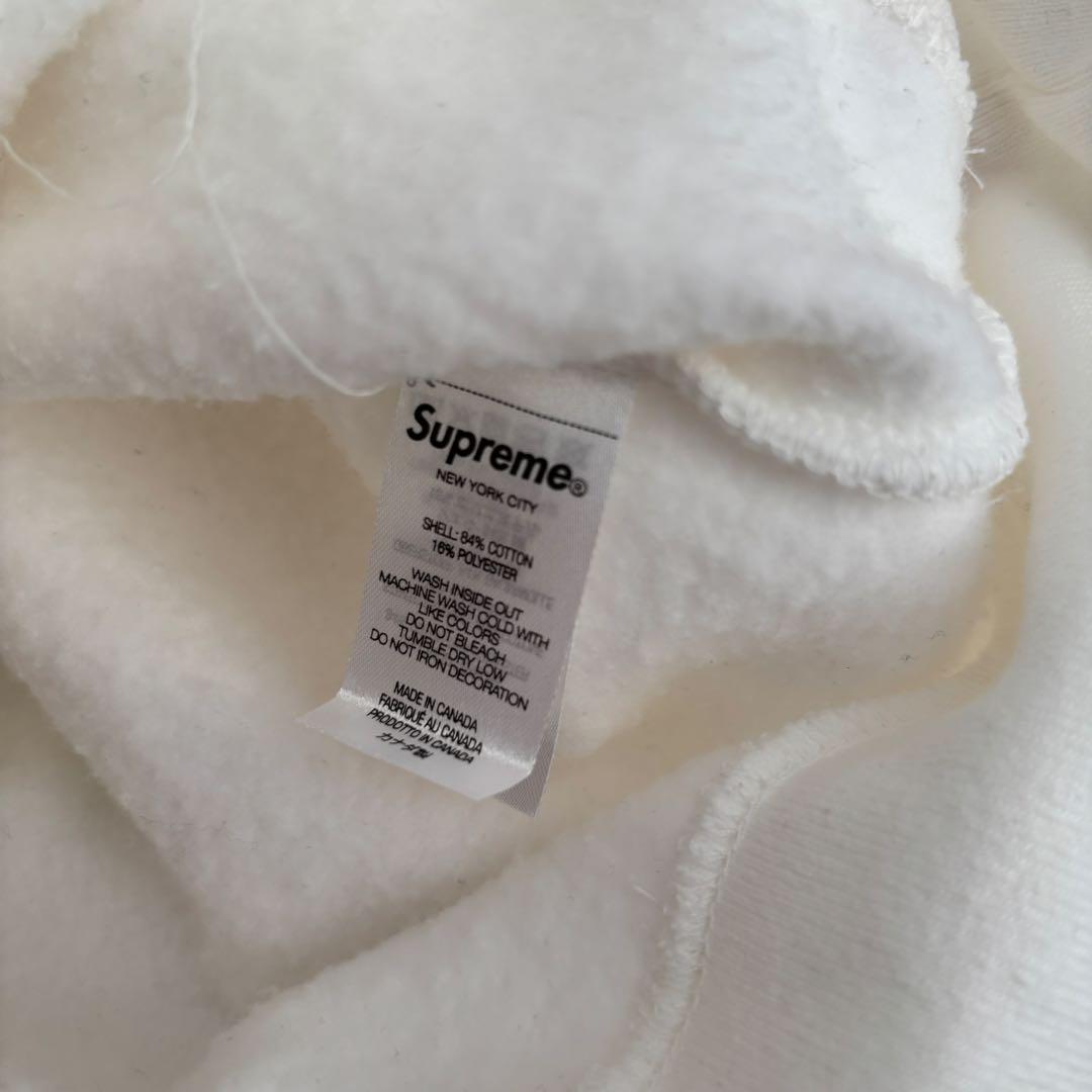 シュプリームSUPREMEビッグロゴフードパーカ ANTIHERO Dog L