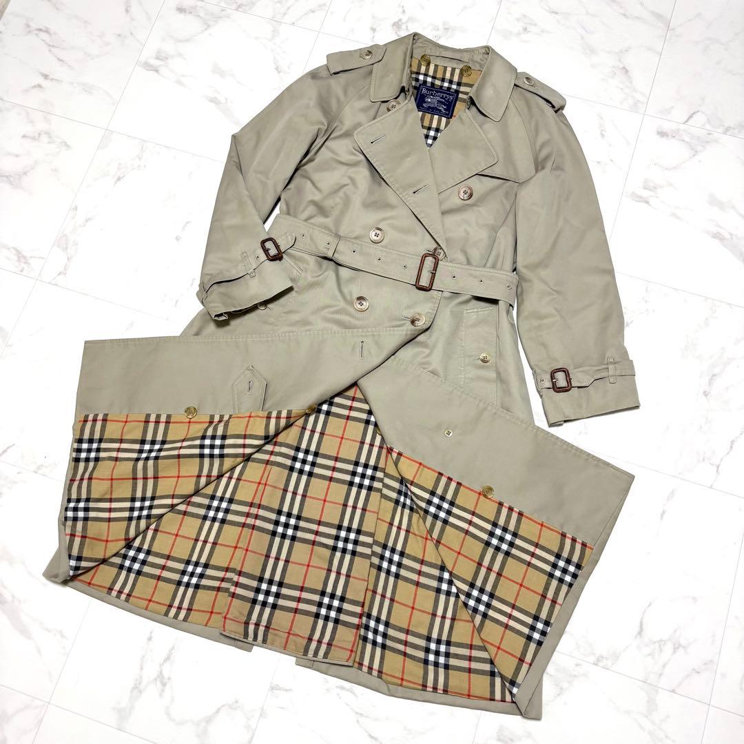 【極美品】Burberrys バーバリーズ トレンチコート メンズ 英国製