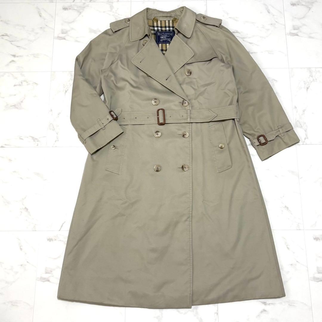【極美品】Burberrys バーバリーズ トレンチコート メンズ 英国製