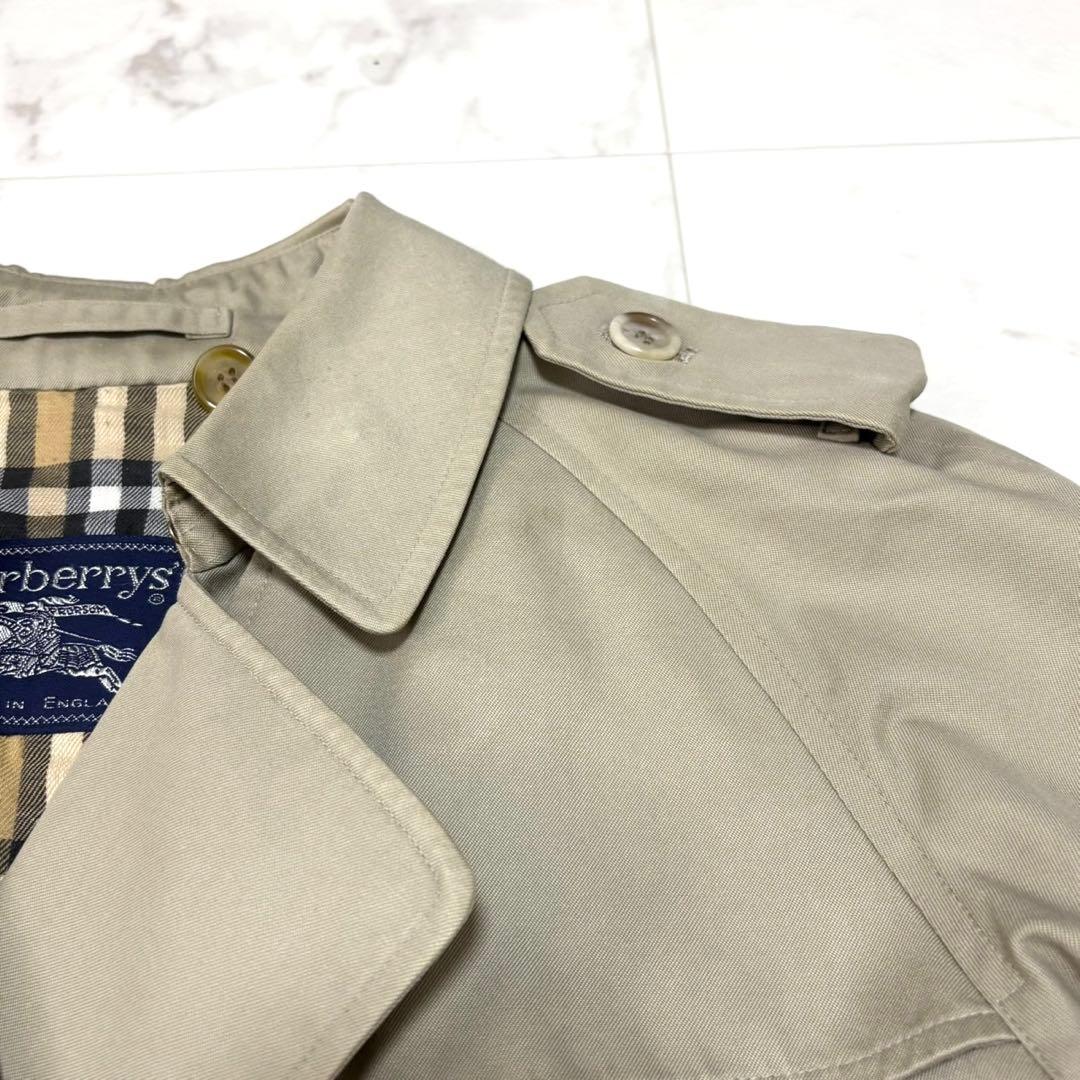 【極美品】Burberrys バーバリーズ トレンチコート メンズ 英国製