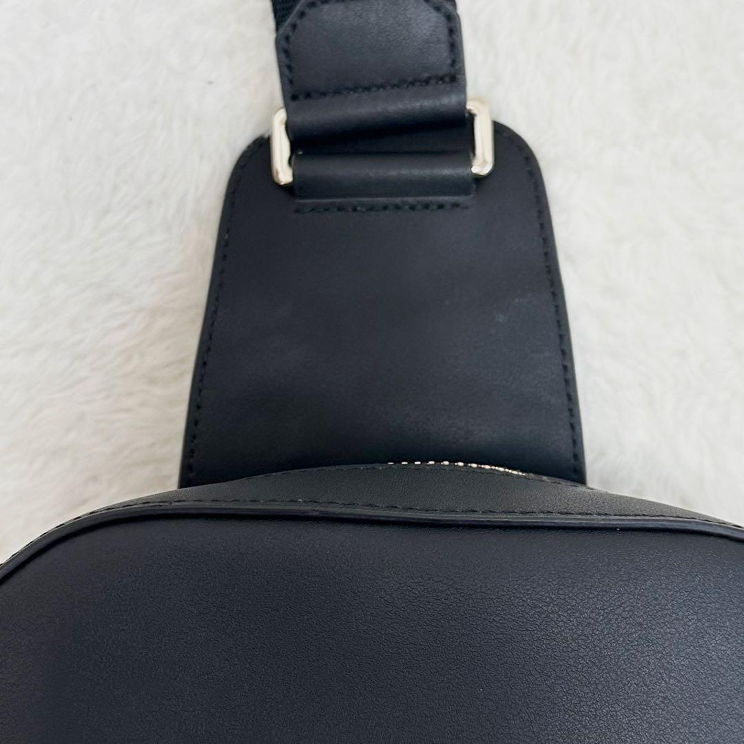 現行✨ポールスミス Paul Smith ボディバック マルチストライプ レザー